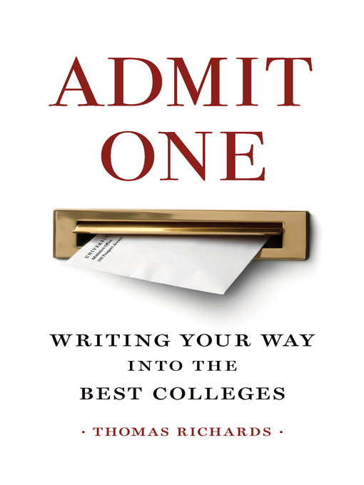 Title details for Admit One by Thomas Richards - Available